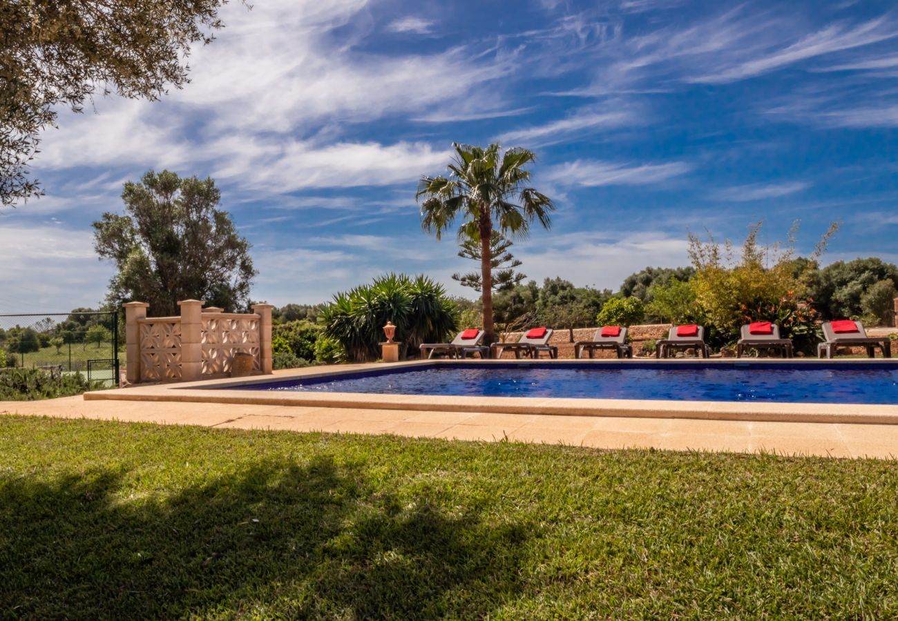 Domaine à Santanyi - Angoixes Finca pour 10 avec piscine à Santanyi