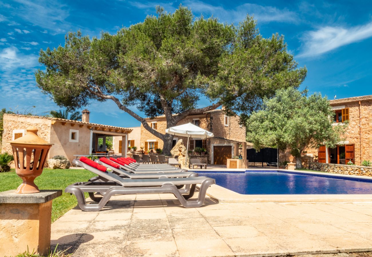 Domaine à Santanyi - Angoixes Finca pour 10 avec piscine à Santanyi