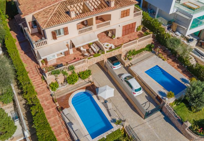 Maison mitoyenne à Alcudia - Villa FARO pour 8 personnes en face de la mer à Alcanada avec piscine