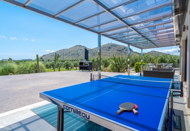 Villa à Alcudia - CAN OLIVA Magnifique et moderne finca pour 8 personnes avec piscine Alcudia