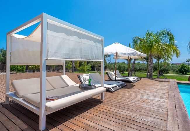 Villa à Alcudia - CAN OLIVA Magnifique et moderne finca pour 8 personnes avec piscine Alcudia