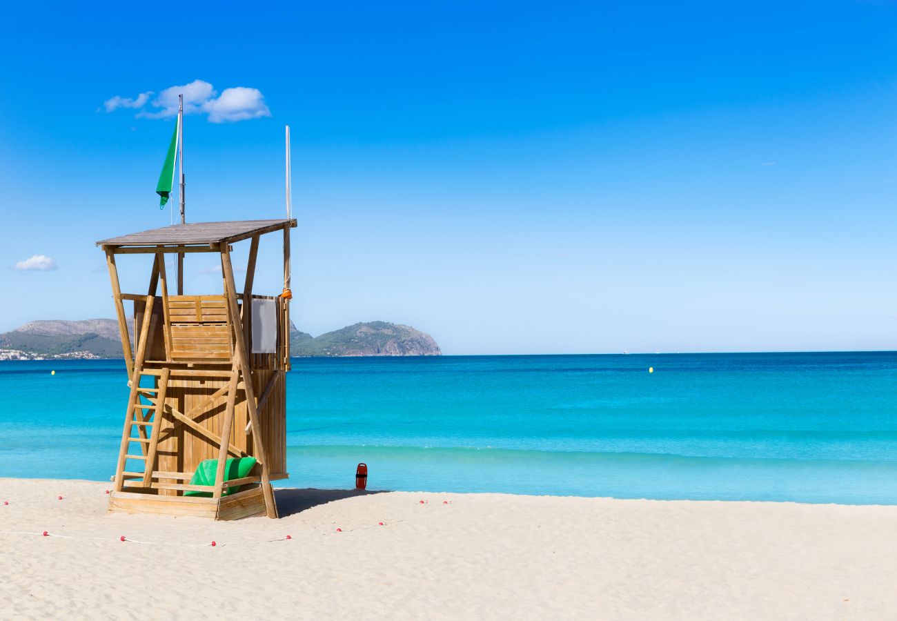 Villa à Alcudia - CAN OLIVA Magnifique et moderne finca pour 8 personnes avec piscine Alcudia