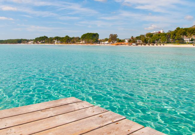 Puerto alcudia, Majorque, plage, tranquillité, soleil, famille