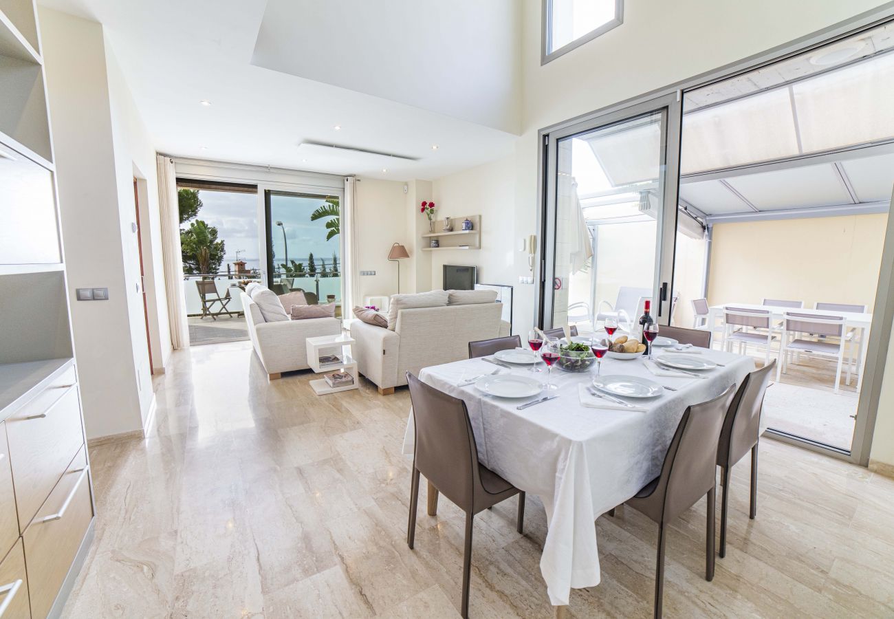 Chalet à Alcudia - Alcanada 1 pour 8 avec piscine à 70m de la mer