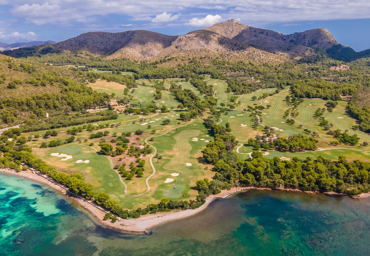 Chalet à Alcudia - Alcanada 1 pour 8 avec piscine à 70m de la mer