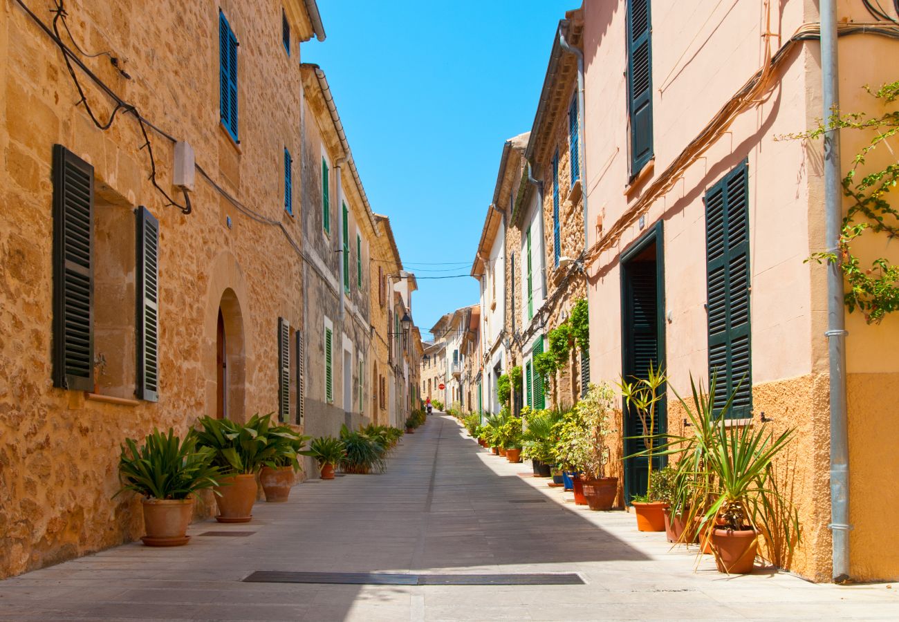 Maison à Alcudia - BERNA maison pour 8 personnes avec piscine à Alcudia à 900m de la plage