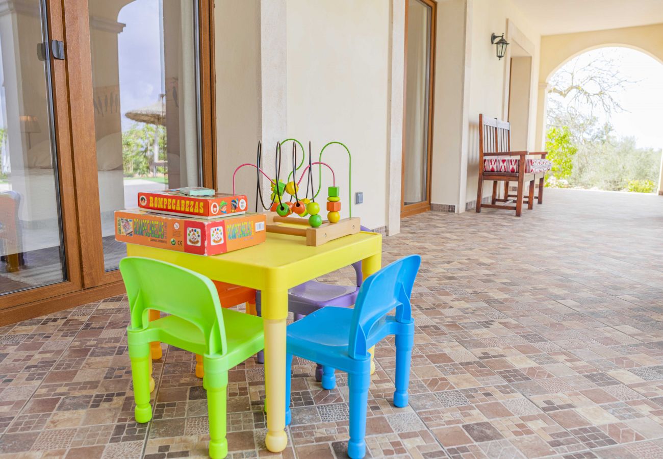 Domaine à Campos - SA PEDRERA Finca pour 8 personnes dans des champs avec piscine