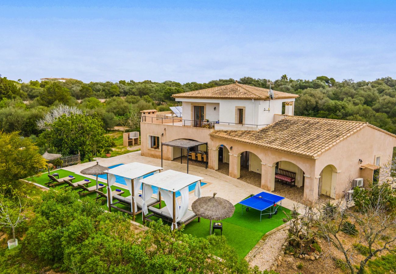 Domaine à Campos - SA PEDRERA Finca pour 8 personnes dans des champs avec piscine