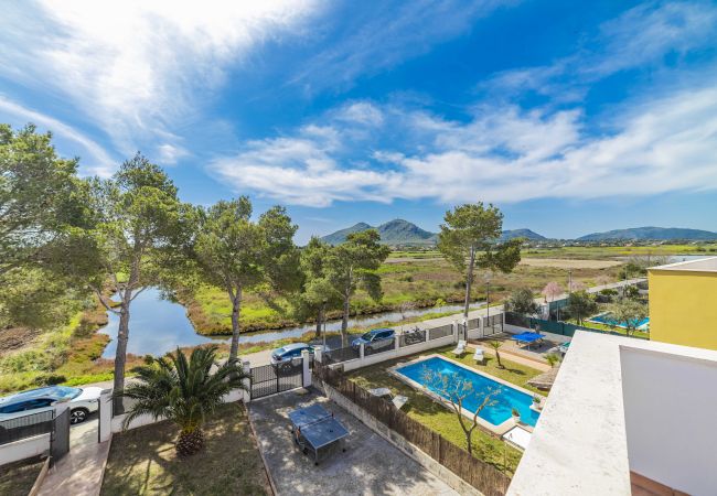 Chalet à Alcudia - Villa MENORCA pour 8 personnes près de la mer avec piscine