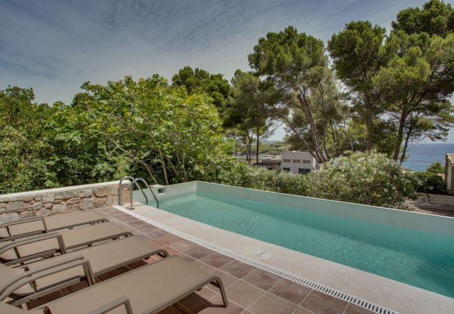  à Capdepera - Villa PADRI, avec vue à 200m de la mer avec piscine