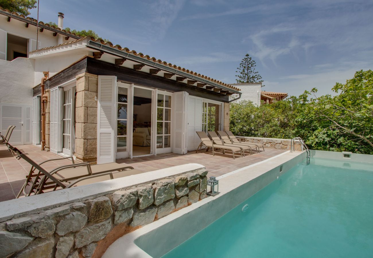 Maison à Capdepera - Villa PADRI, avec vue à 200m de la mer avec piscine