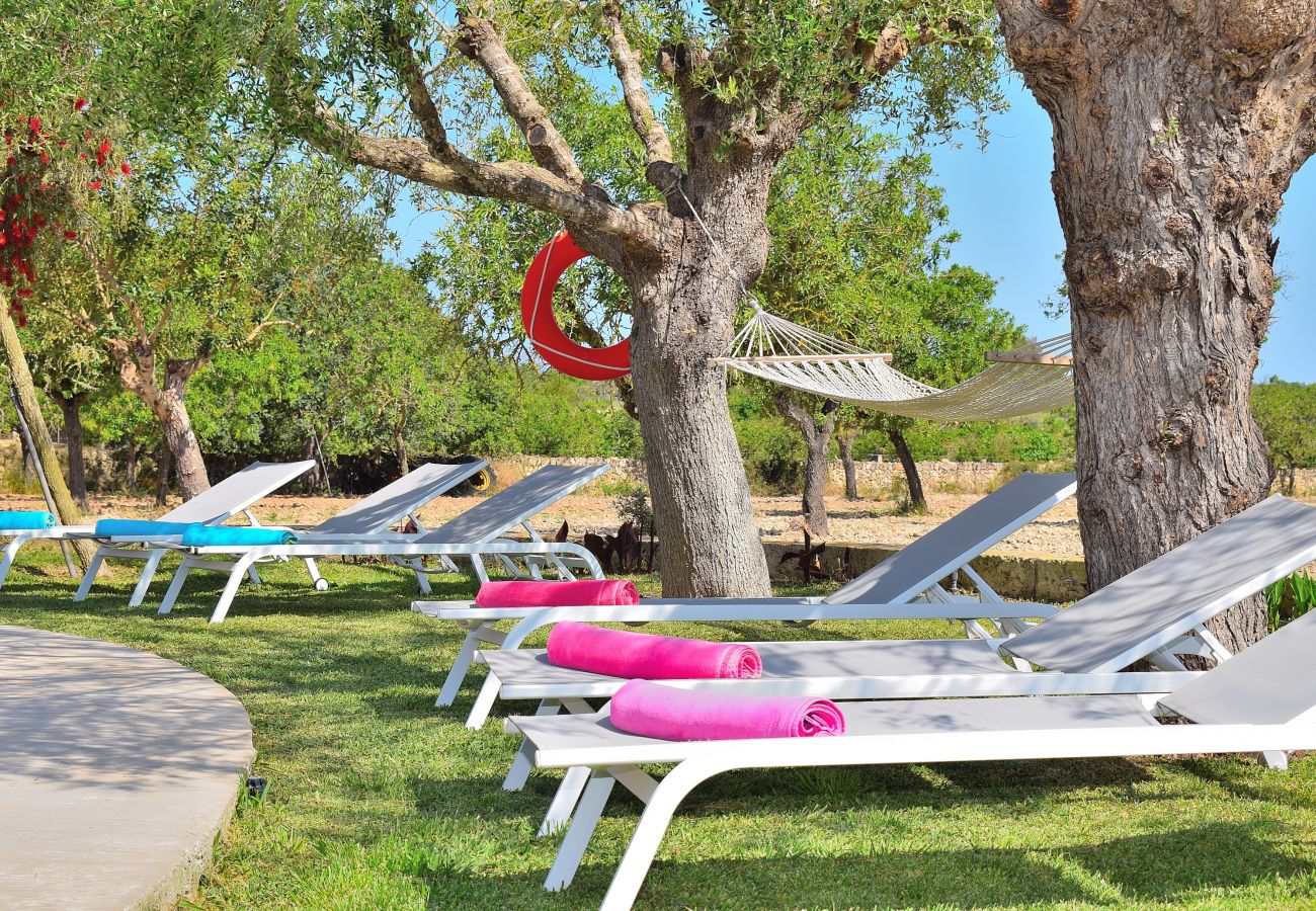 Villa à Santa Margalida - Vernissa 288 villa fantastique avec piscine privée, grand jardin, barbecue et climatisation