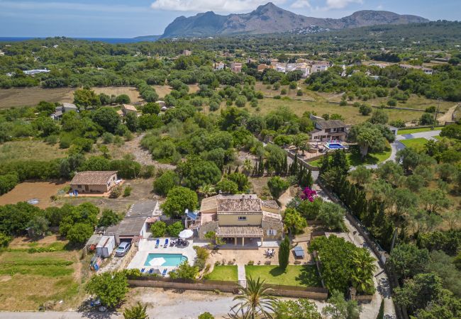 Villa à Alcudia - Barcares Sunset pour 6 avec piscine à 800m de la plage