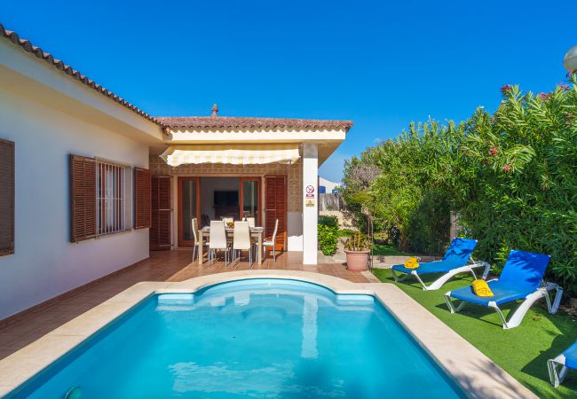 Maison à Alcudia - Gran Canal maison avec piscine à quelques mètres de la plage d'Alcudia