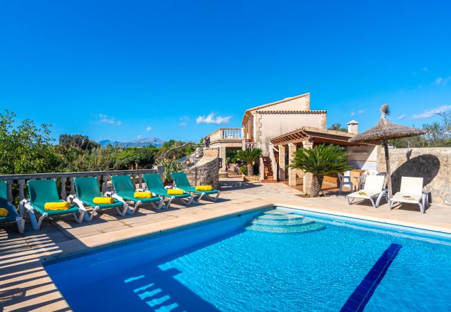 Villa à Alcudia - S'hort finca for 8 with pool within walking distance from Alcudia