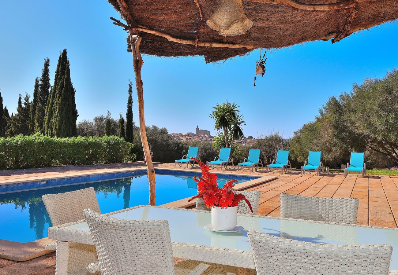 piscine, jardin, maison de vacances, terrasse, soleil. 