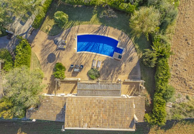 Villa à Alcudia - Finca Can Soler 1 pour 6 avec piscine, Bbq, WiFi gratuit