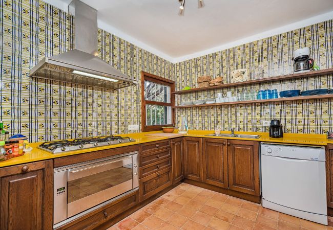 Villa en Cala Sant Vicenç - villa cala carbó Villa en Cala Sant Vicenç - villa cala carbó