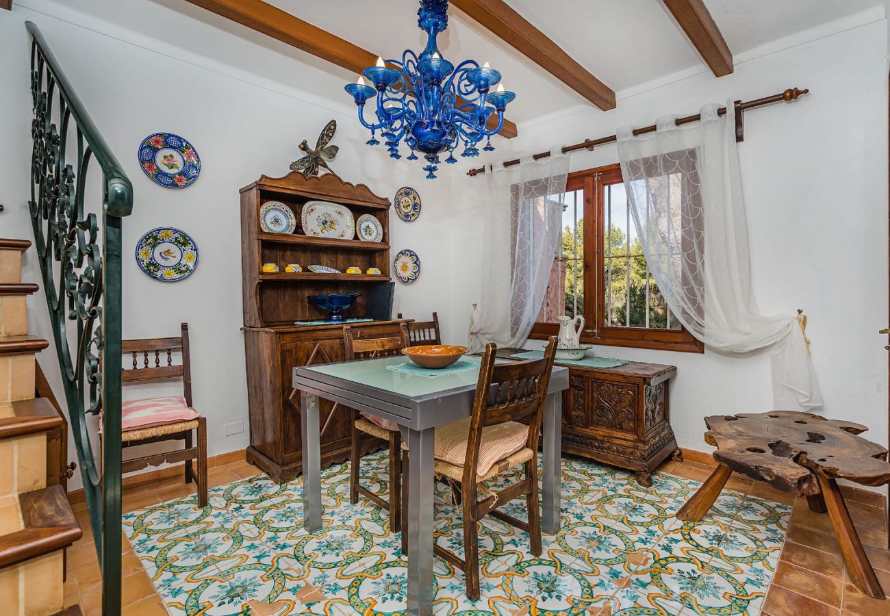 Villa en Cala Sant Vicenç - villa cala carbó Villa en Cala Sant Vicenç - villa cala carbó