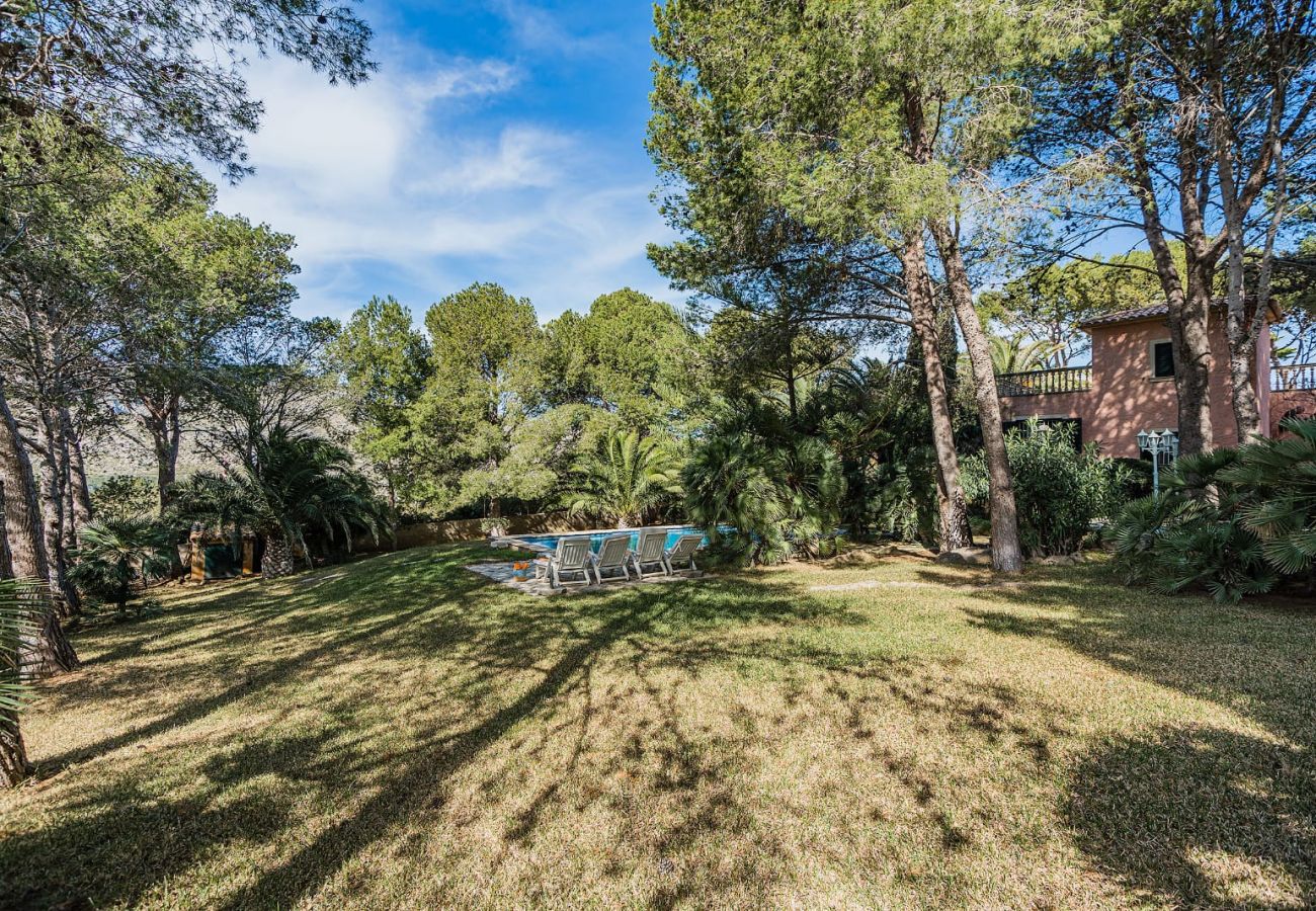 Villa en Cala Sant Vicenç - villa cala carbó Villa en Cala Sant Vicenç - villa cala carbó