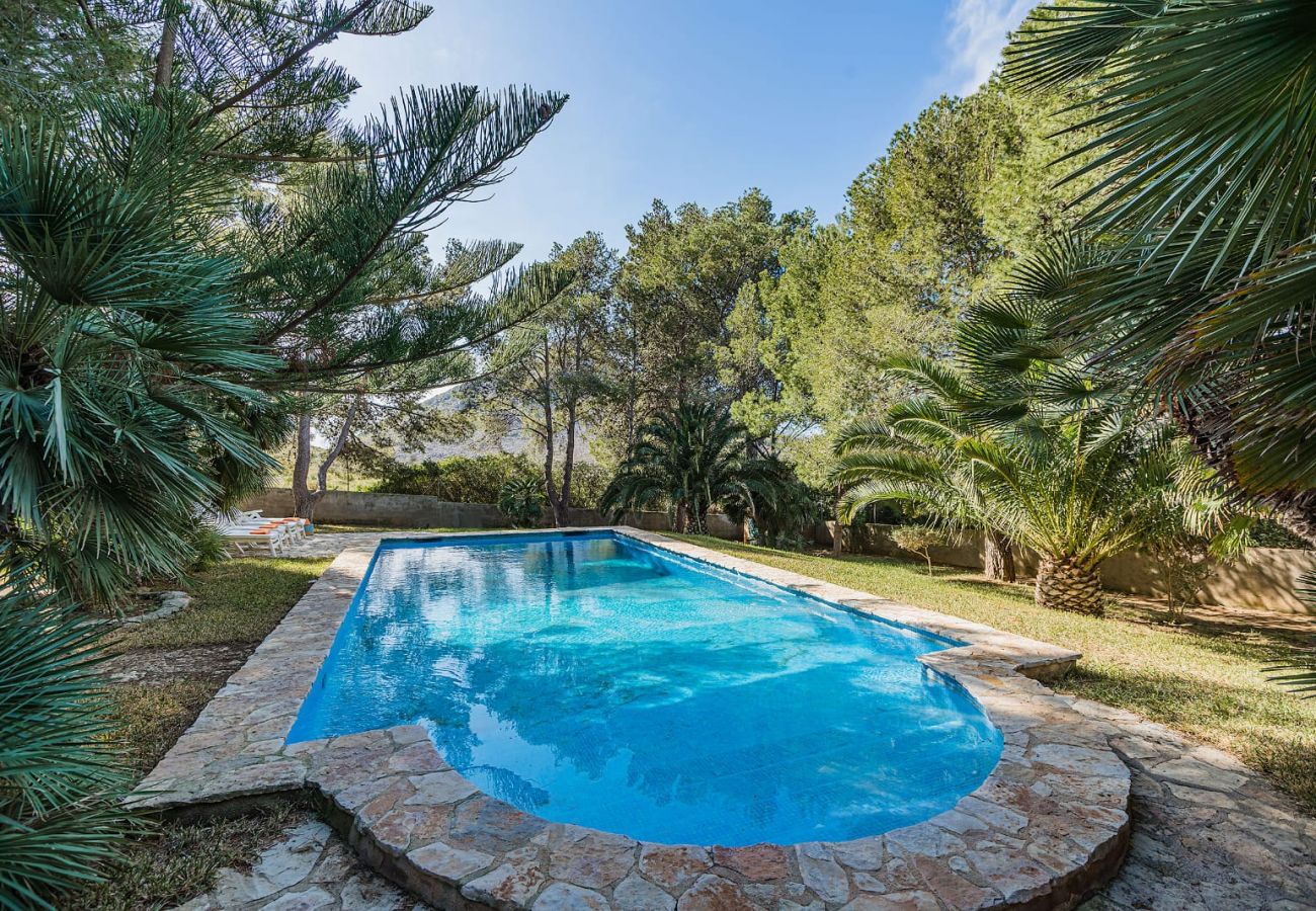 Villa en Cala Sant Vicenç - villa cala carbó Villa en Cala Sant Vicenç - villa cala carbó