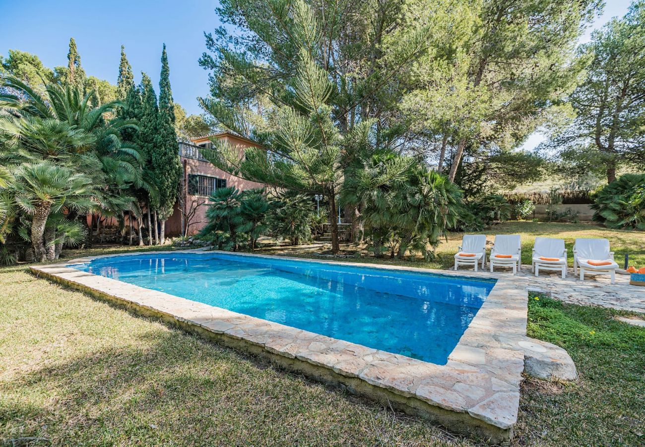 Villa en Cala Sant Vicenç - villa cala carbó Villa en Cala Sant Vicenç - villa cala carbó