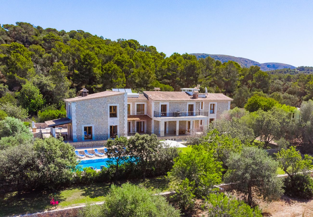 Chalet en Alcúdia - Finca rústica con vistas al mar y ETV